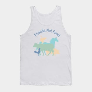 Friends Not Food Tank Top